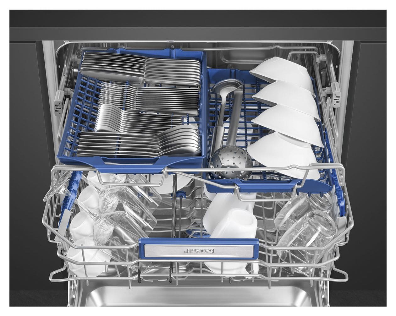 ST323PT 60 cm Geschirrspüler vollintegriert (ohne Front) Sehr leise 14 Maßgedecke aquaStop Funktion Kondensations 