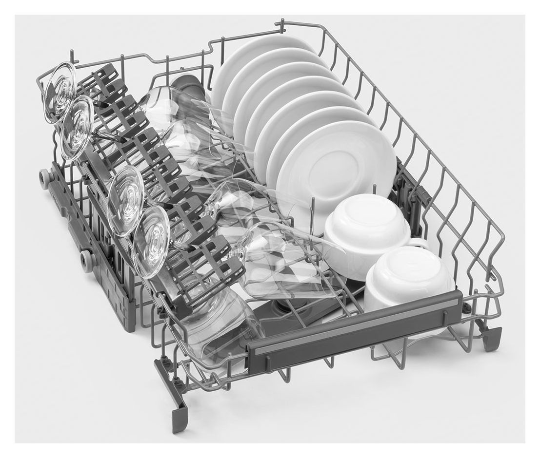 ST4522DIN 45 cm Geschirrspüler vollintegriert (ohne Front) Leise 9 Maßgedecke aquaStop Funktion Kondensations 