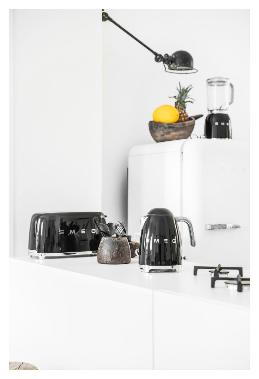 TSF02BLEU Toaster 1500 W 4 Scheibe(n) 6 Stufen  (Schwarz) 