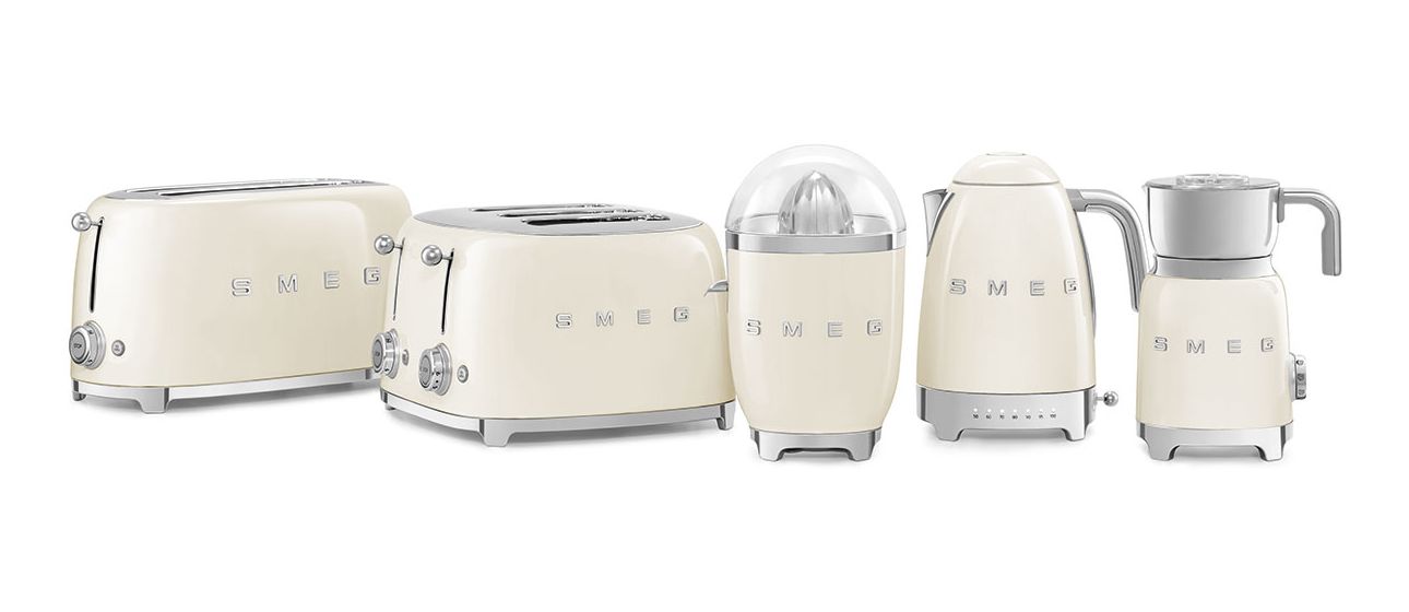 TSF02CREU Toaster 1500 W 4 Scheibe(n) 6 Stufen  (Cremefarben) 
