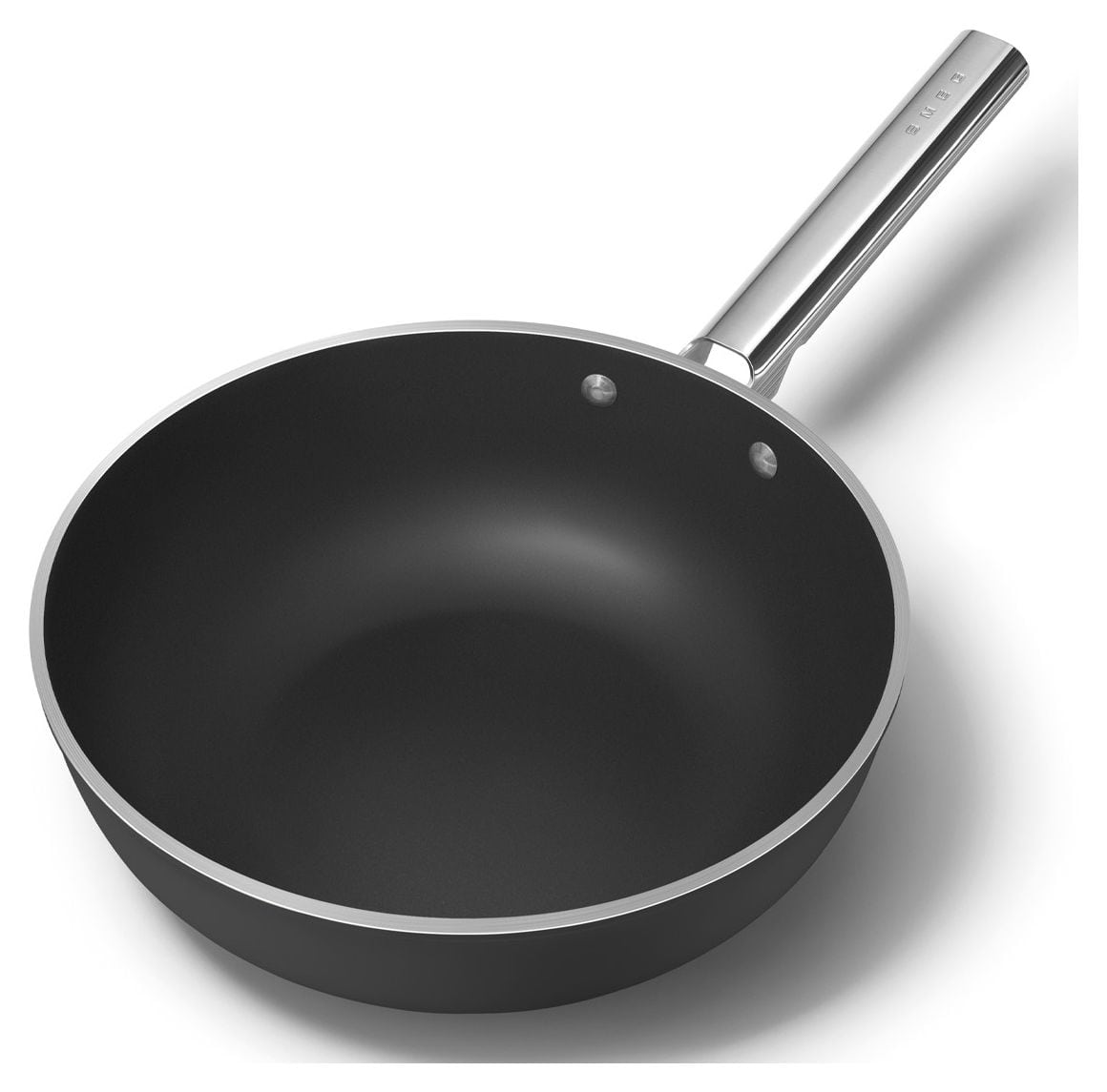 WOF3002BLM Wok 50's Style 30 cm Keramik beschichtet für alle Herdplatten und Backöfen bis 250° Spülmaschinengeeignet 