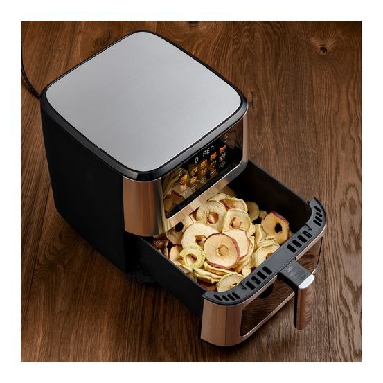 Air Fry & Dry XL Heißluftfritteuse 7,5 l 1870 W  (Schwarz, Silber) 