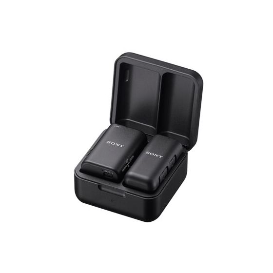 ECM-W3S kabelgebunden&kabellos Digitales Kameramikrofon 48 kHz Bluetooth/3.5 mm  (Schwarz) 