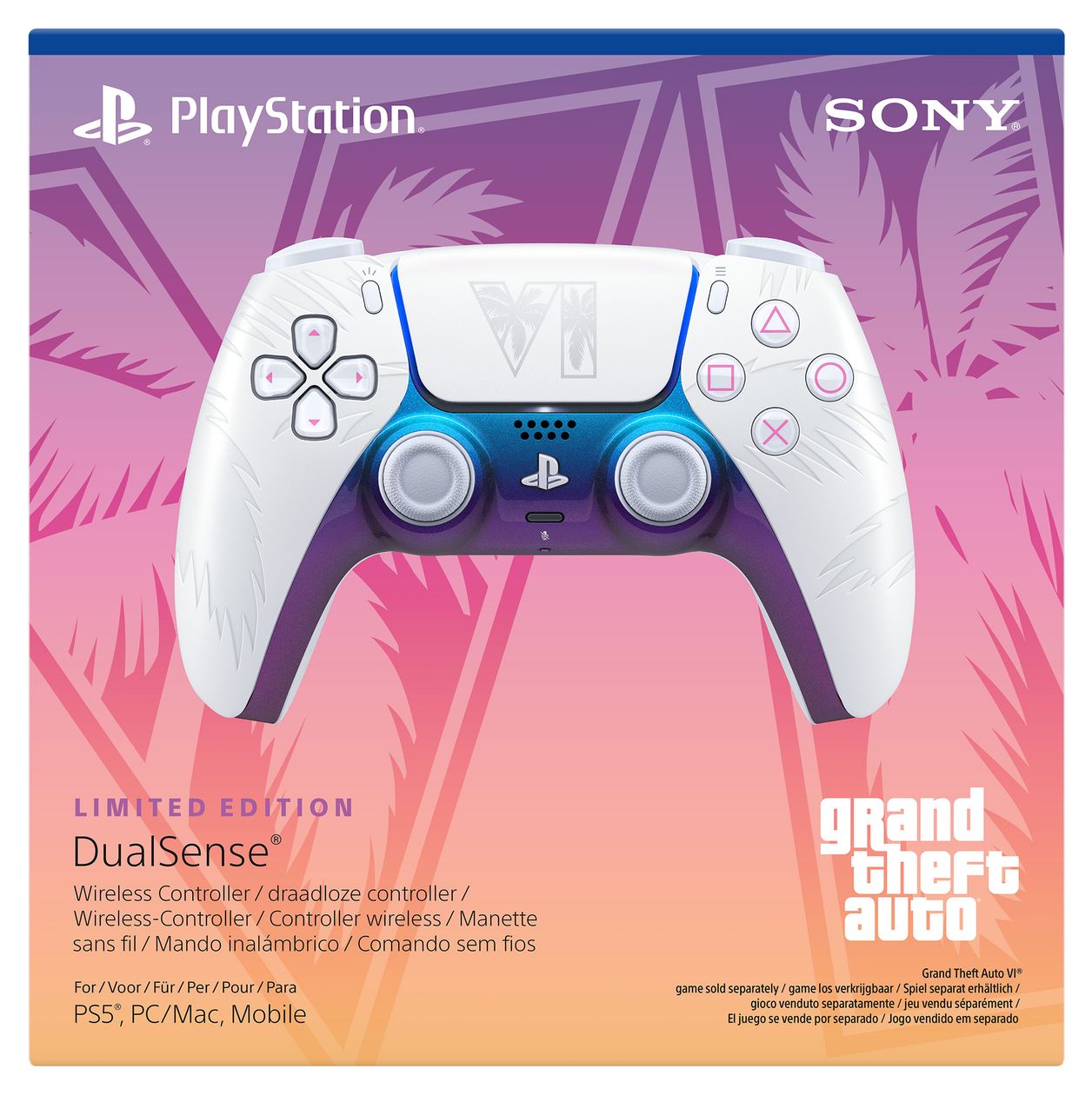 DualSense - Grand Theft Auto VI White Limited Edition 