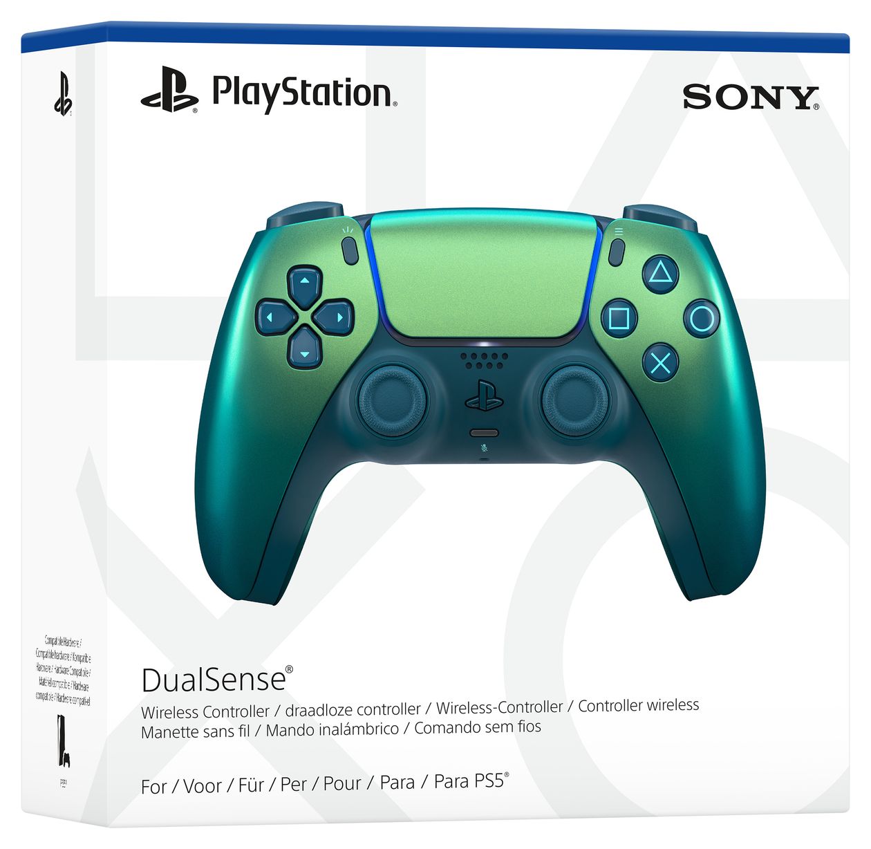 DualSense Wireless Controller Analog / Digital Gamepad für PlayStation 5, Android, MAC, PC, iOS  (Türkis) 