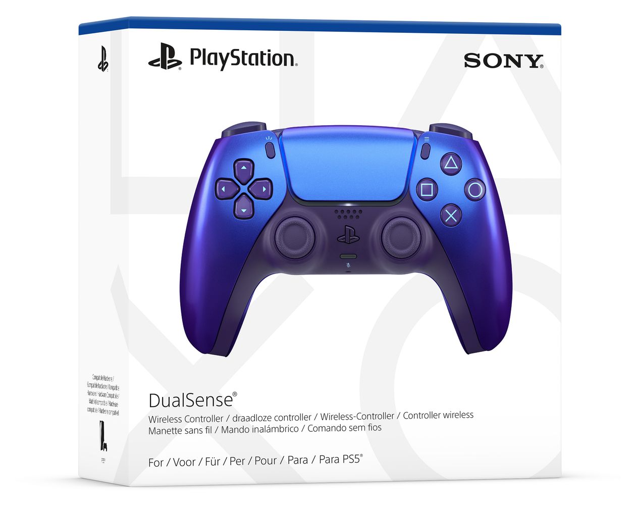 DualSense Wireless Controller Analog / Digital Gamepad für PlayStation 5, iOS  (Indigo) 