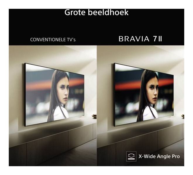 K-50XR792 BRAVIA 7 II LED 127 cm (50 Zoll) Fernseher 4K Ultra HD VESA 200 x 200 mm 