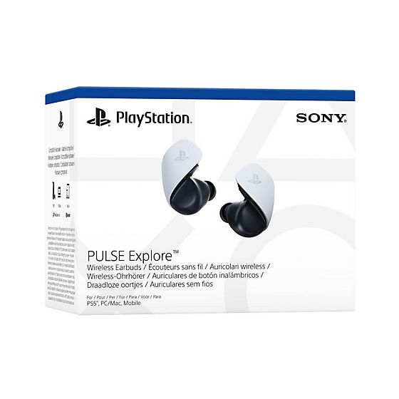 Pulse Explore In-Ear Bluetooth Gaming Kopfhörer kabellos TWS  (Schwarz/Weiß) 