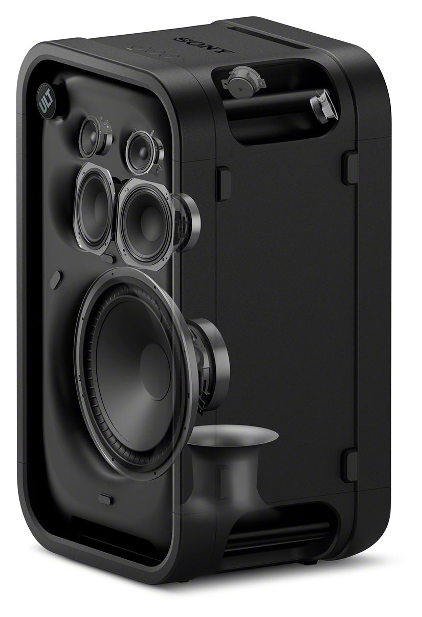 SRS-ULT700 420 W Bluetooth Lautsprecher IPX4 Laufzeit bis 30 h  (Schwarz) 