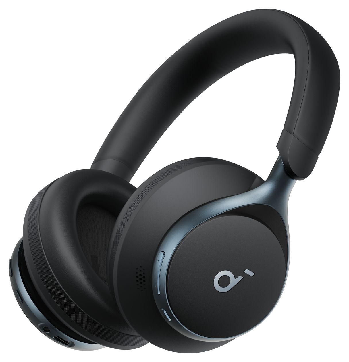 Space One Ohraufliegender Bluetooth Kopfhörer kabelgebunden&kabellos  (Schwarz) 