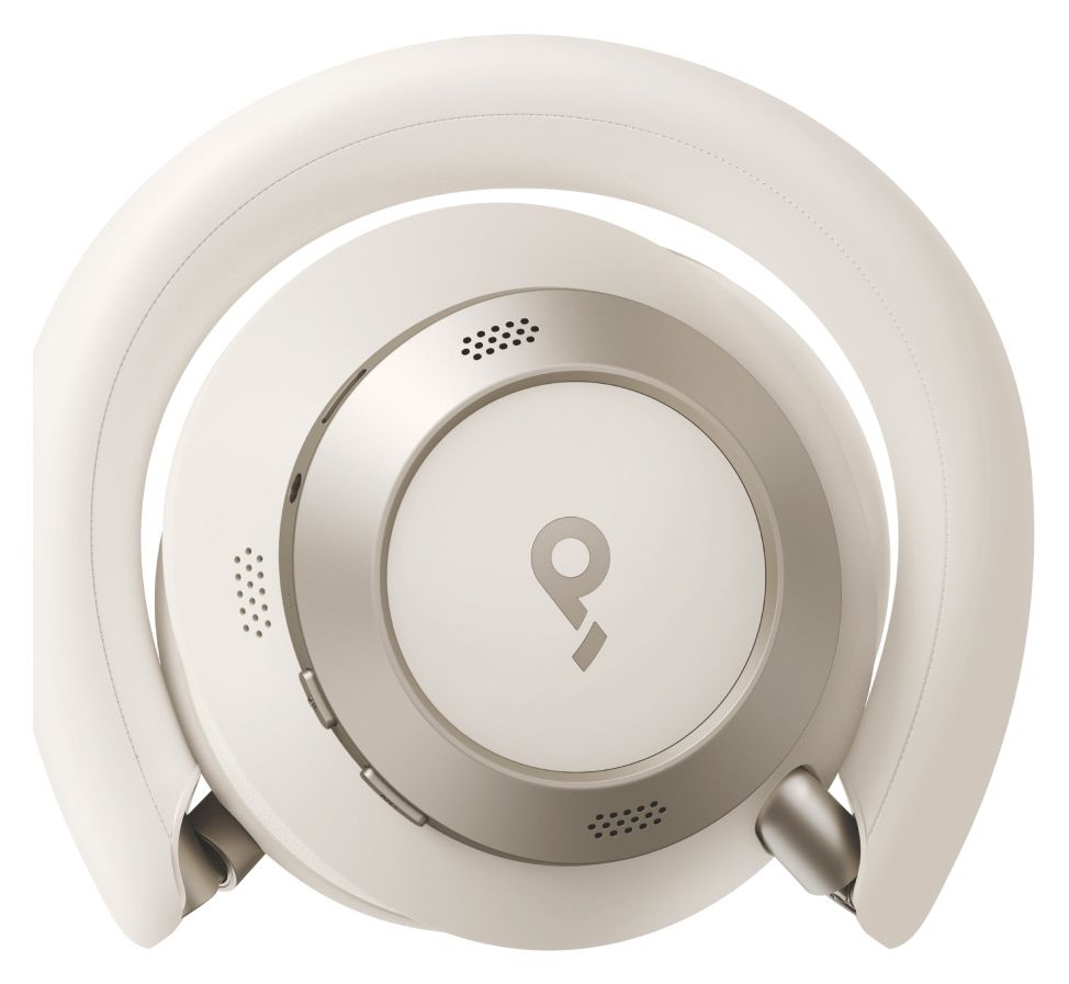 Space One Pro Ohraufliegender Bluetooth Kopfhörer kabellos  (Weiß) 