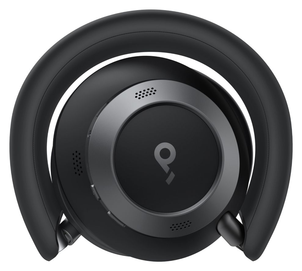 Space One Pro Ohraufliegender Bluetooth Kopfhörer kabellos  (Schwarz) 