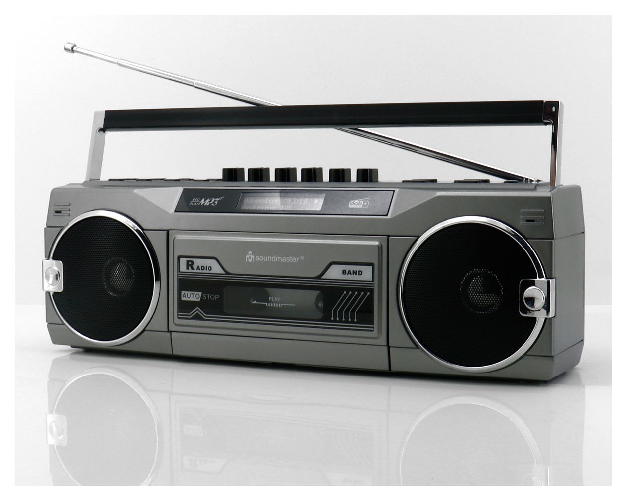 SRR80TI DAB+/UKW Radiokassettenrekorder Bluetooth 