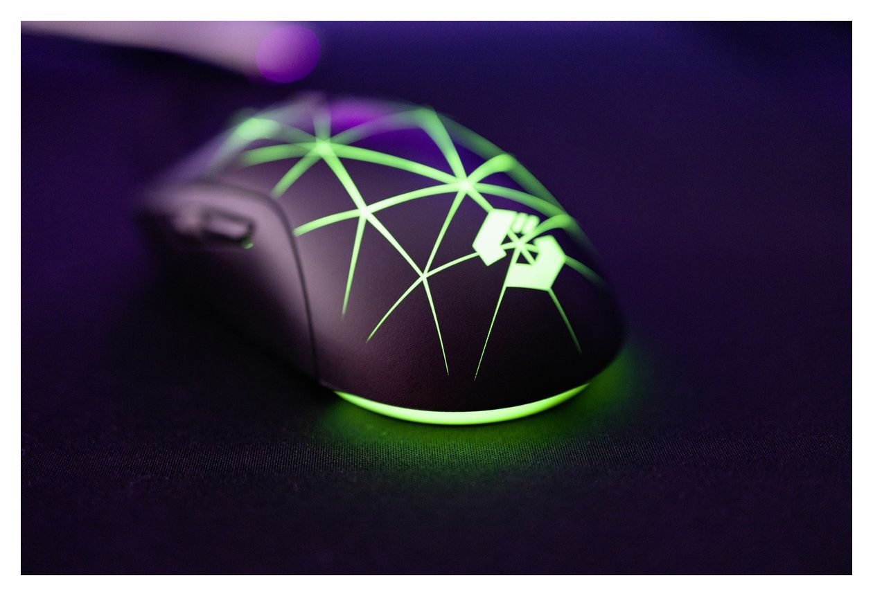 Corax 3200 DPI Gaming Maus Optisch  (Schwarz) 