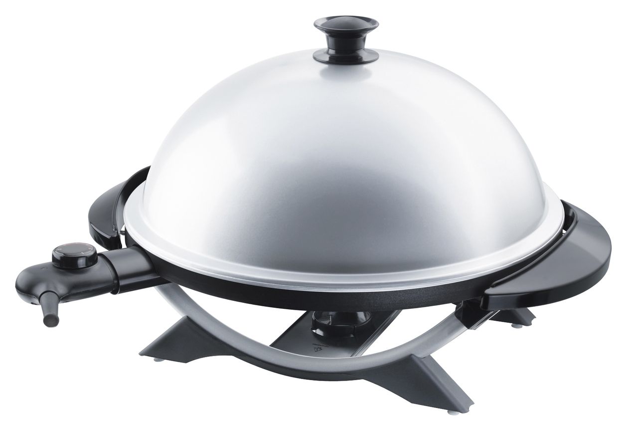 VG250 Standgrill 1800 W  (Schwarz, Silber) 