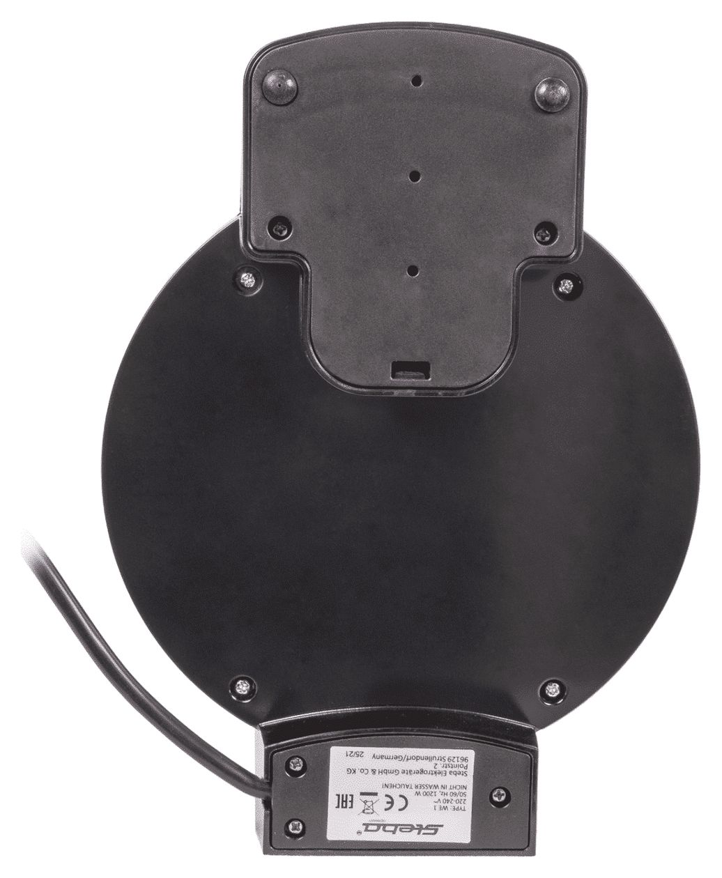 WE1 Waffeleisen Herz (Form) für 5 Waffel(n) 1200 W 