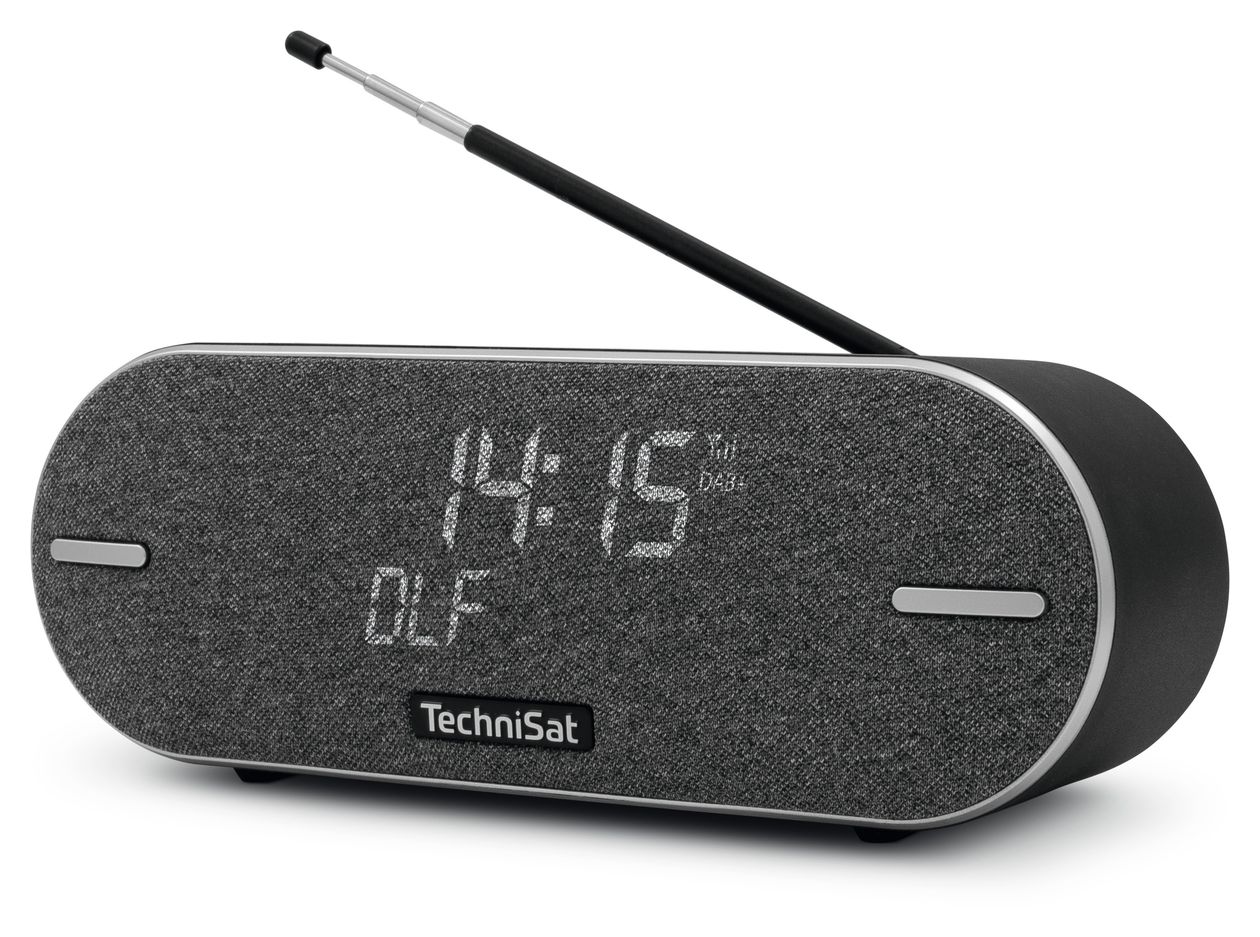 DigitRadio BT2 Bluetooth DAB+, FM Radio Tragbar IPX5  (Anthrazit, Schwarz) 