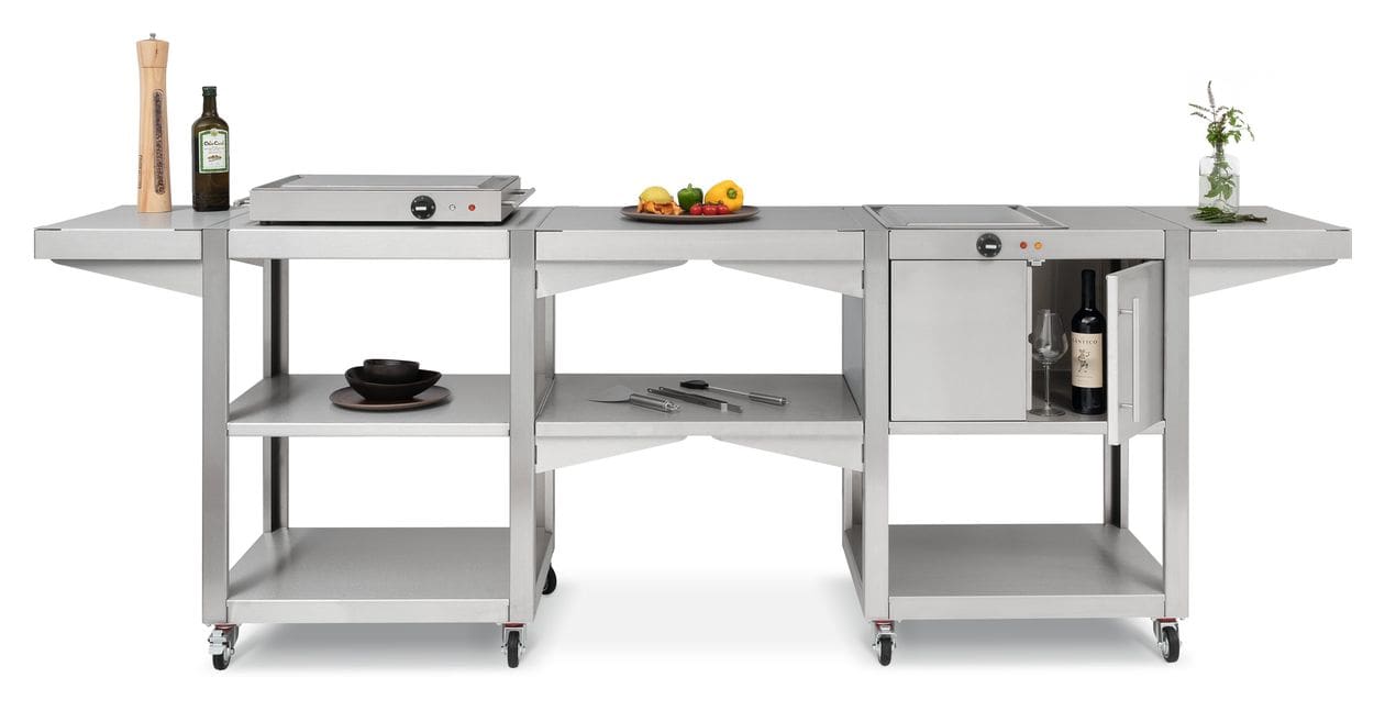Teppinox GW2000 Basic 1 Zone(n) 2000 W mit 480 x 410 mm Fläche  (Edelstahl) 