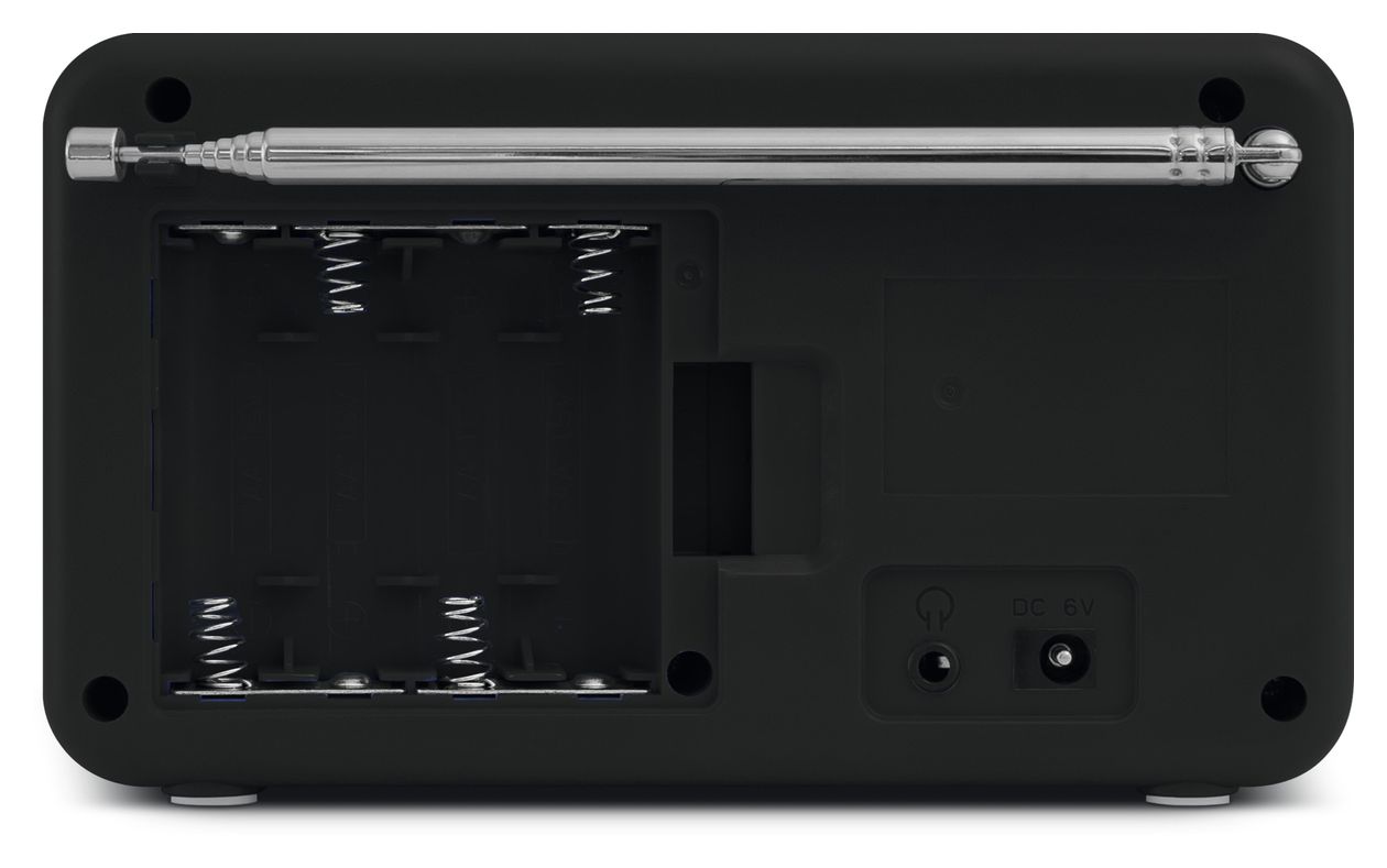 Viola 2 DAB+, FM Radio Tragbar  (Schwarz) 