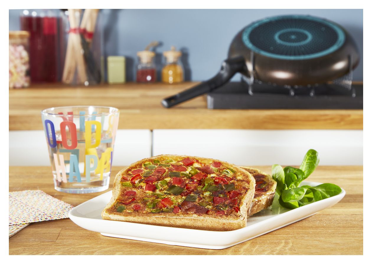 B55406 Extra Cook & Clean Allzweckpfanne 28 cm Oval Titan beschichtet 