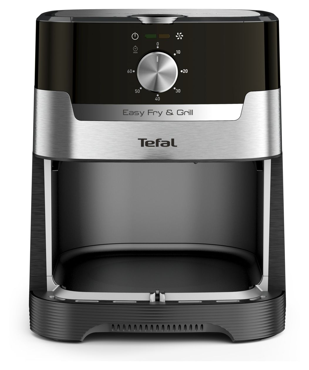 EY501D Easy Fry & Grill Classic Heißluftfritteuse 4,2 l 1550 W  (Edelstahl) 