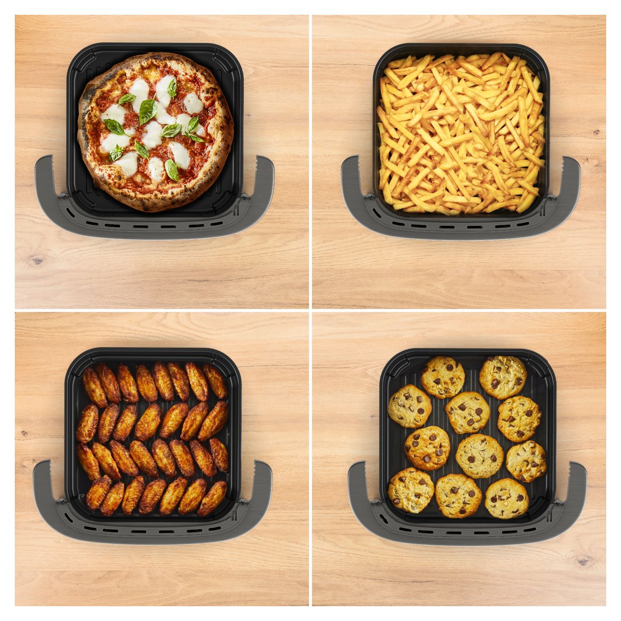 FW402HE0 Easy Fry XL Surface Heißluftfritteuse 2200 W  (Schwarz, Grau) 