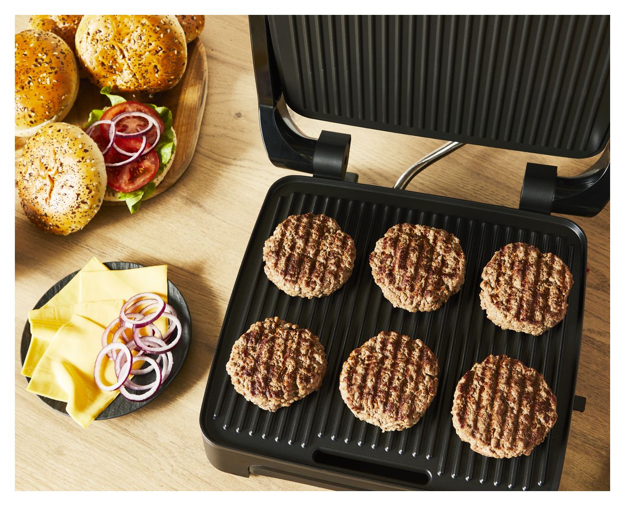 GC272D Inicio Adjust 1 Zone(n) 2180 W mit 290 x 260 mm Fläche  (Schwarz, Edelstahl) 