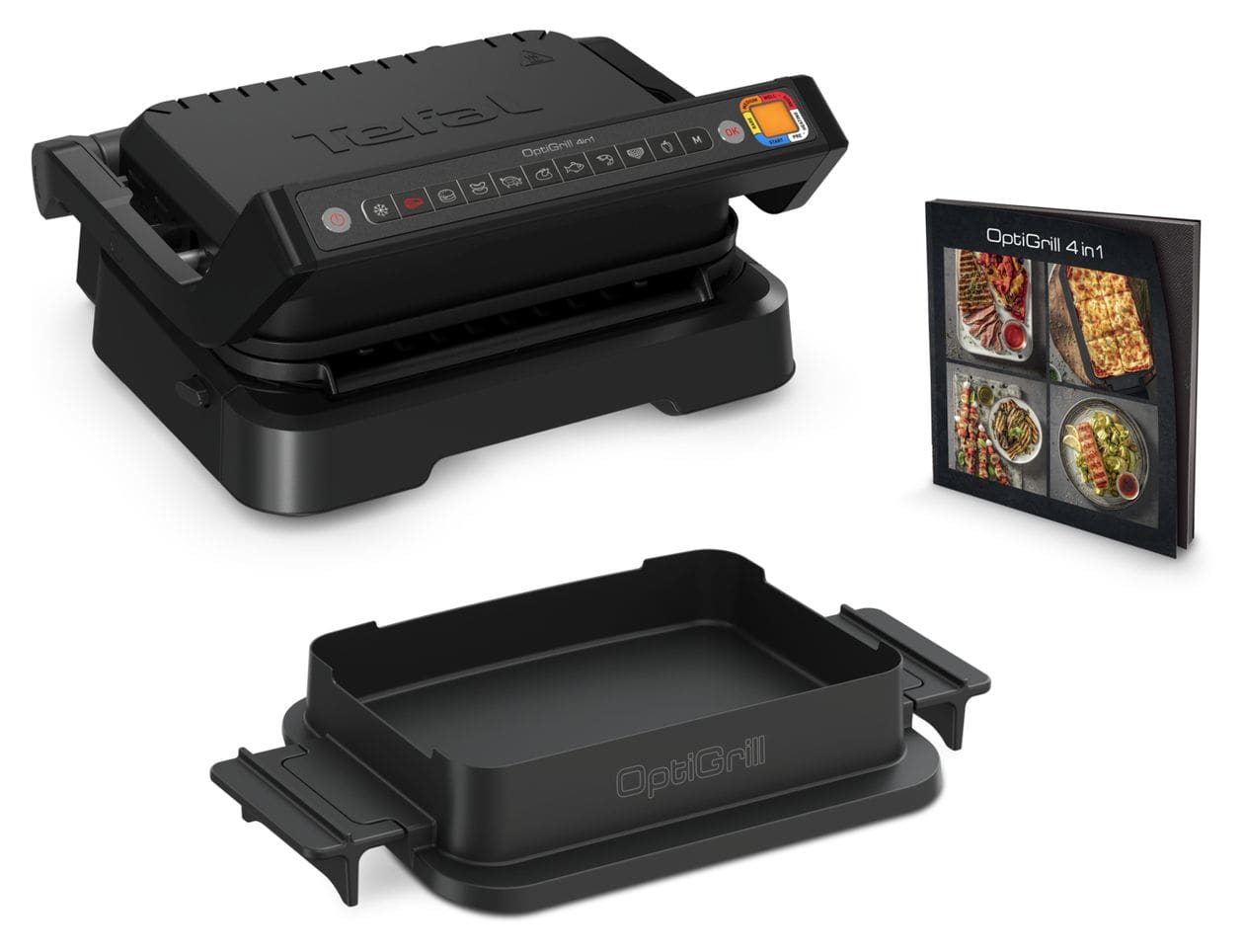 GC7748 OptiGrill 4in1 1 Zone(n) 2100 W mit 300 x 200 mm Fläche  (Schwarz) 