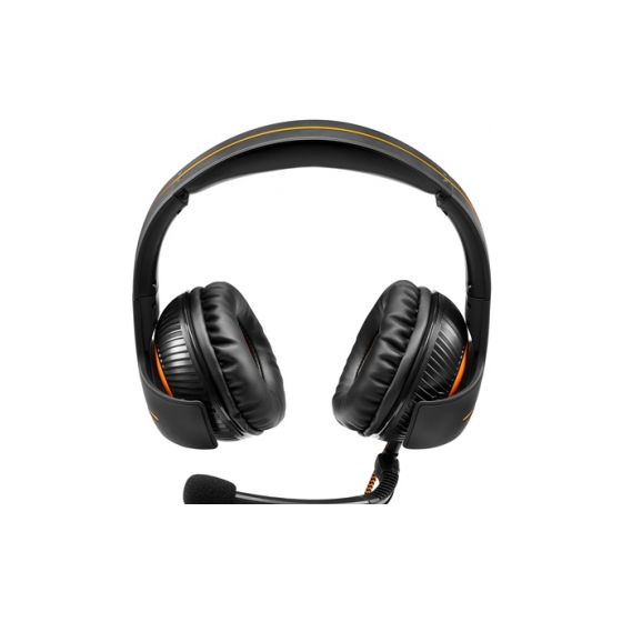 Y-350CPX Over Ear Kopfhörer Kabelgebunden  (Schwarz, Orange) 