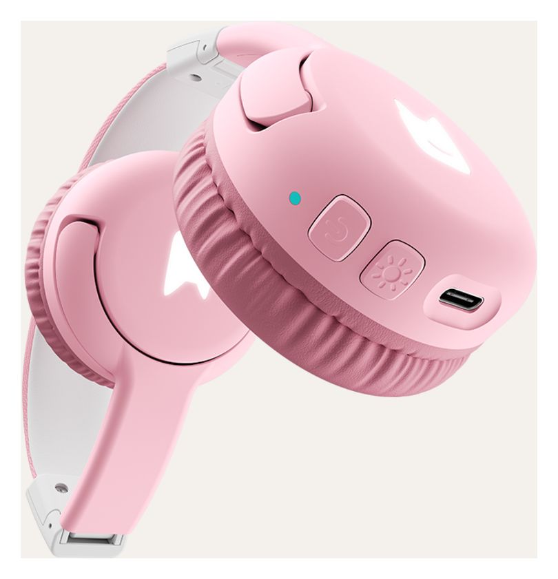 10003272 Lauscher 2  (Pink, Weiß) 