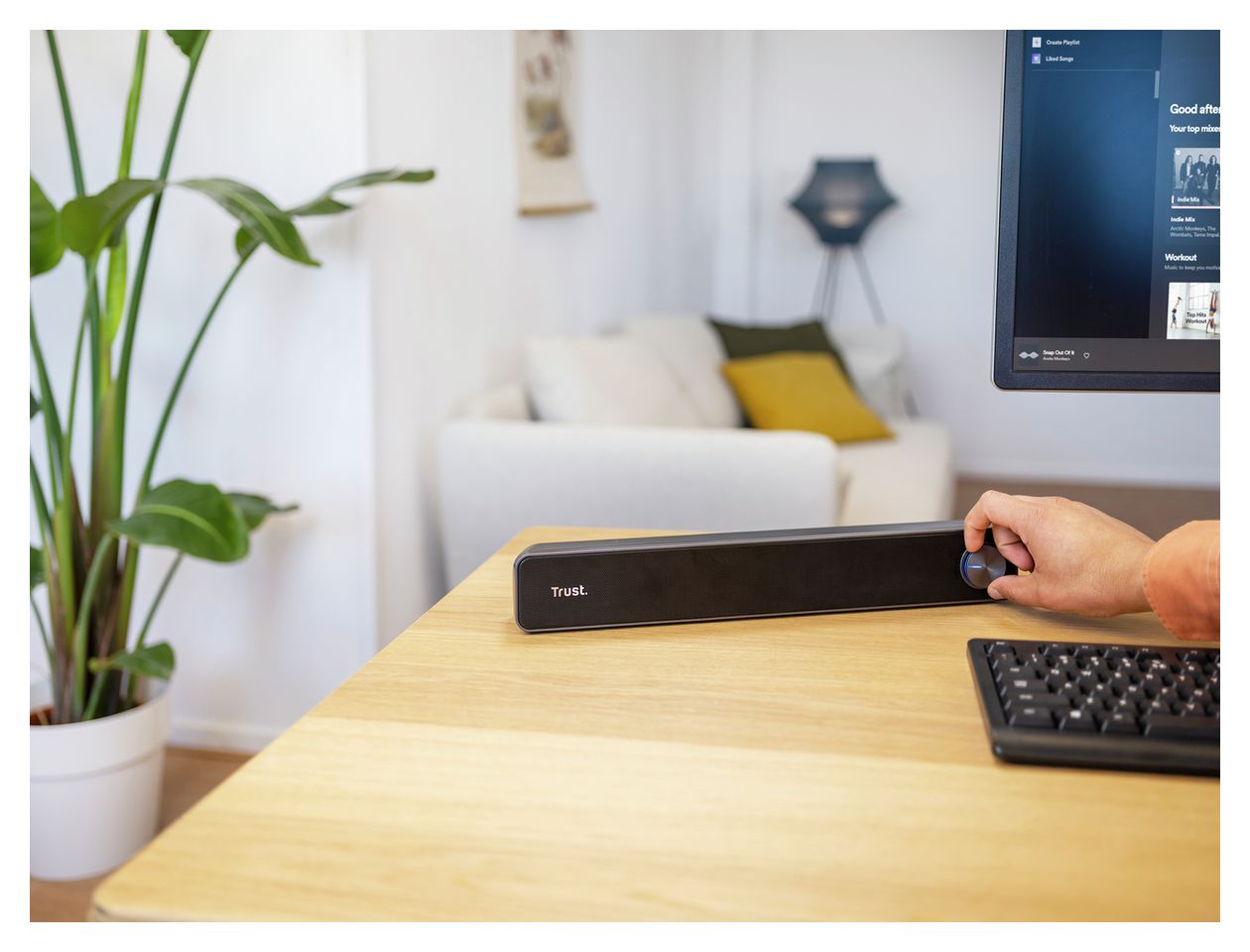 Arys Soundbar 6 W 2.0 Kanäle  (Schwarz) 