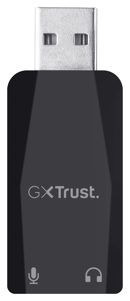 GXT212 Kabelgebunden PC-Mikrofon USB / 3,5 mm  (Schwarz, Rot) 