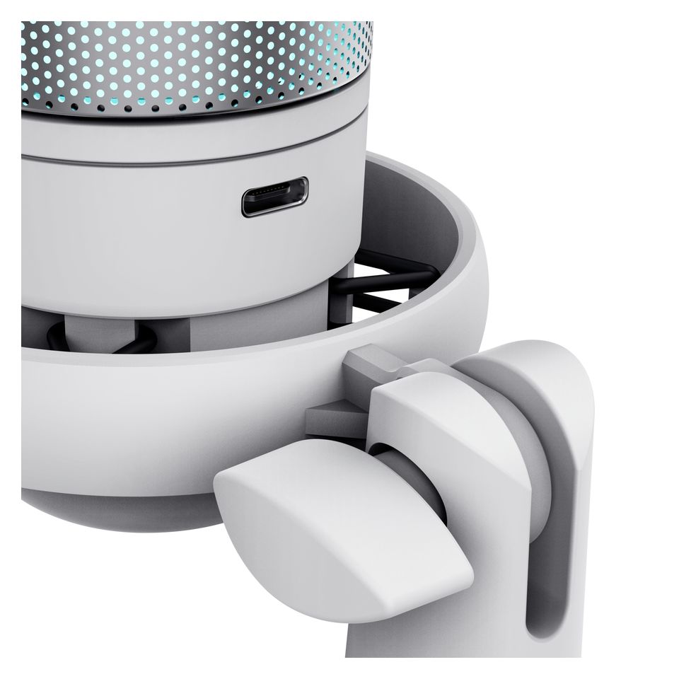 GXT238 Auron Kabelgebunden Podcast-Mikrofon 48 kHz USB  (Grau, Weiß) 