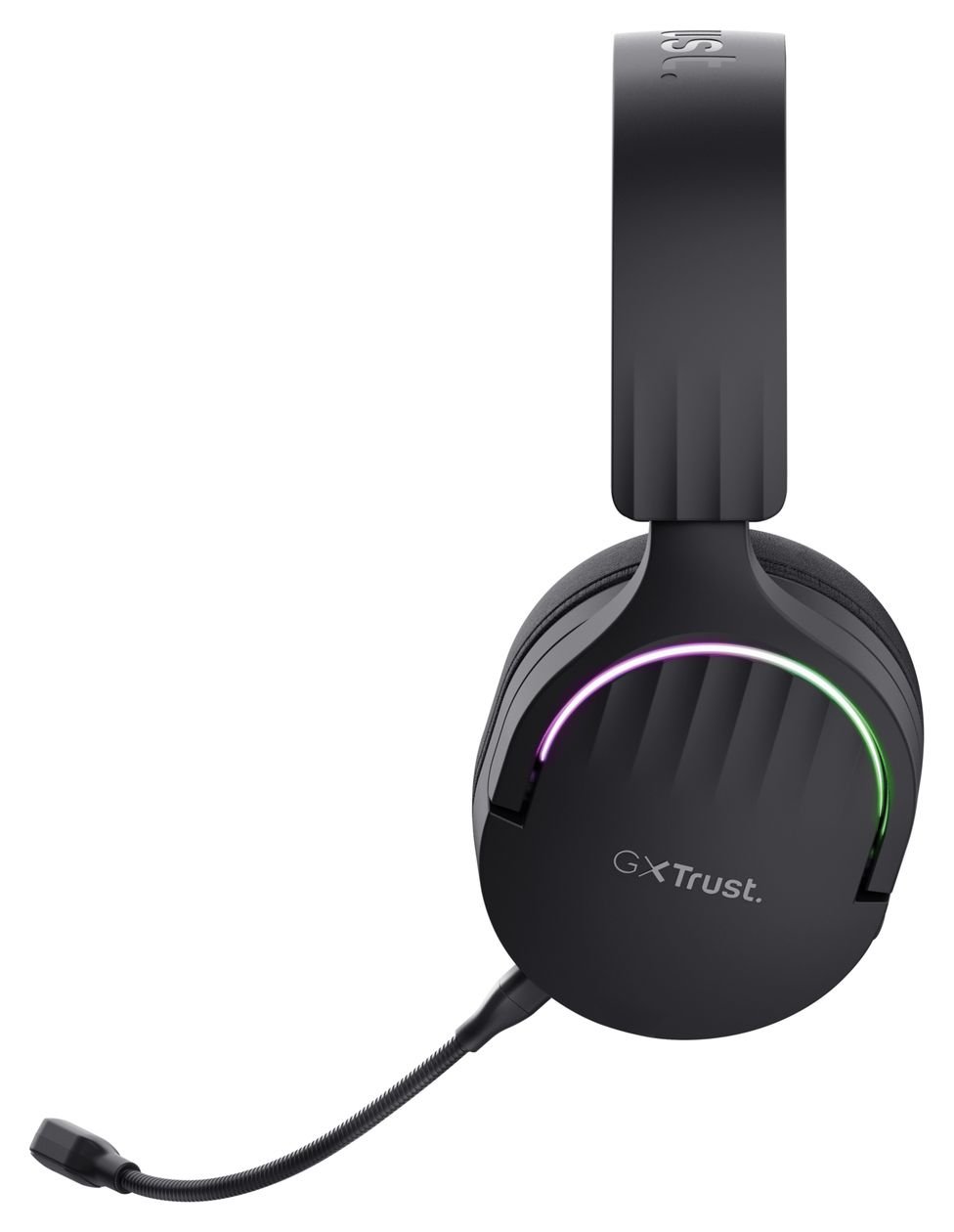 GXT491 Fayzo Bluetooth Kopfhörer kabelgebunden&kabellos 22 h Laufzeit USB Typ-C  (Schwarz) 