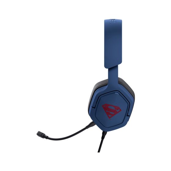 GXT492SM Carus Over Ear Kopfhörer Kabelgebunden  (Blau, Rot) 