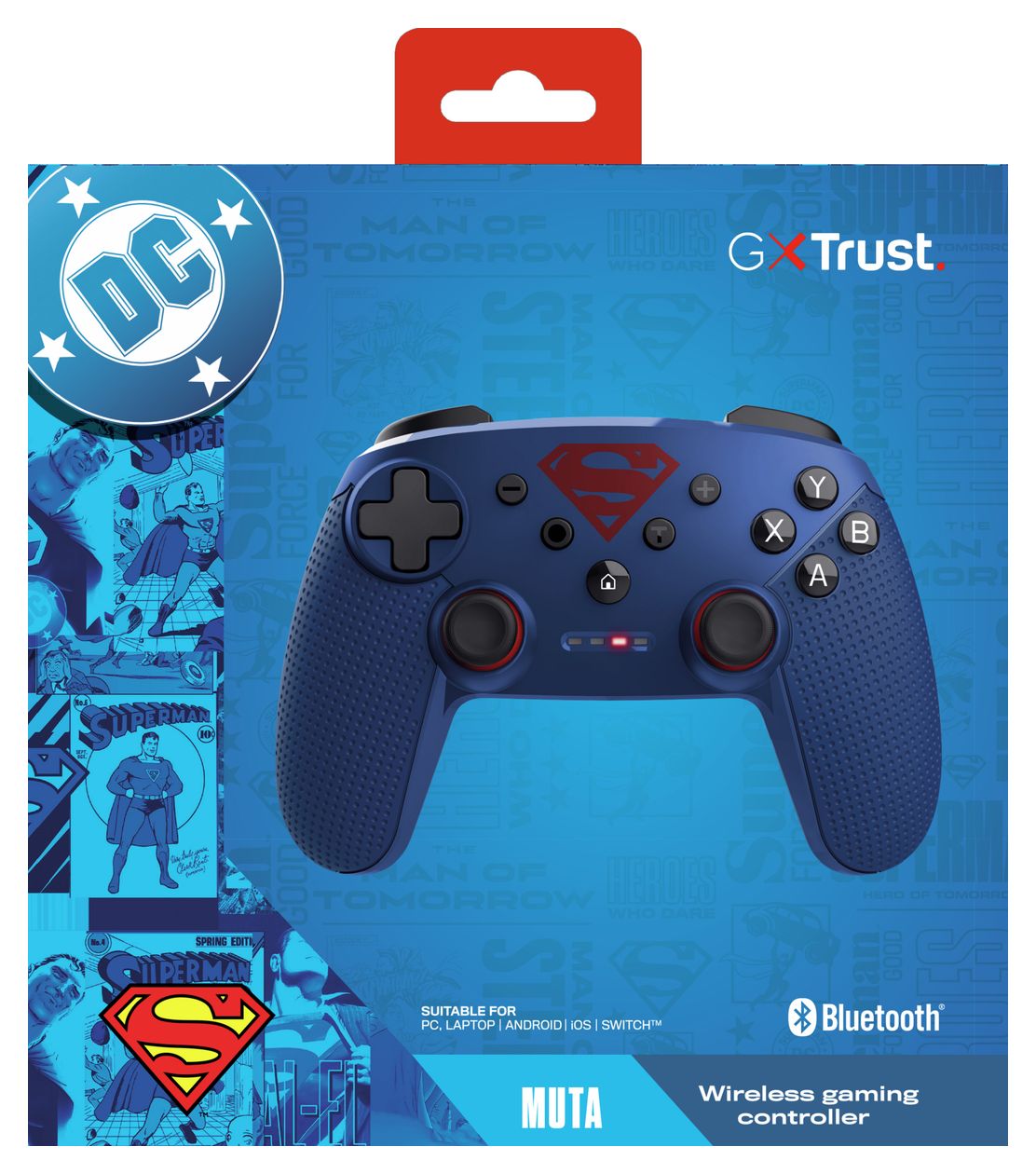GXT542 Muta Gamepad für Android, Nintendo Switch, Nintendo Switch 2, Nintendo Switch Lite, Nintendo Switch OLED, PC, iOS  (Blau) 