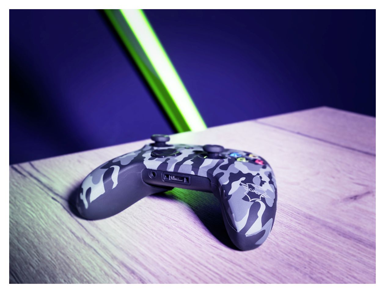 GXT749K Controller Skin Gaming-Controllergehäuse Xbox Series S  (Schwarz/Grau) 