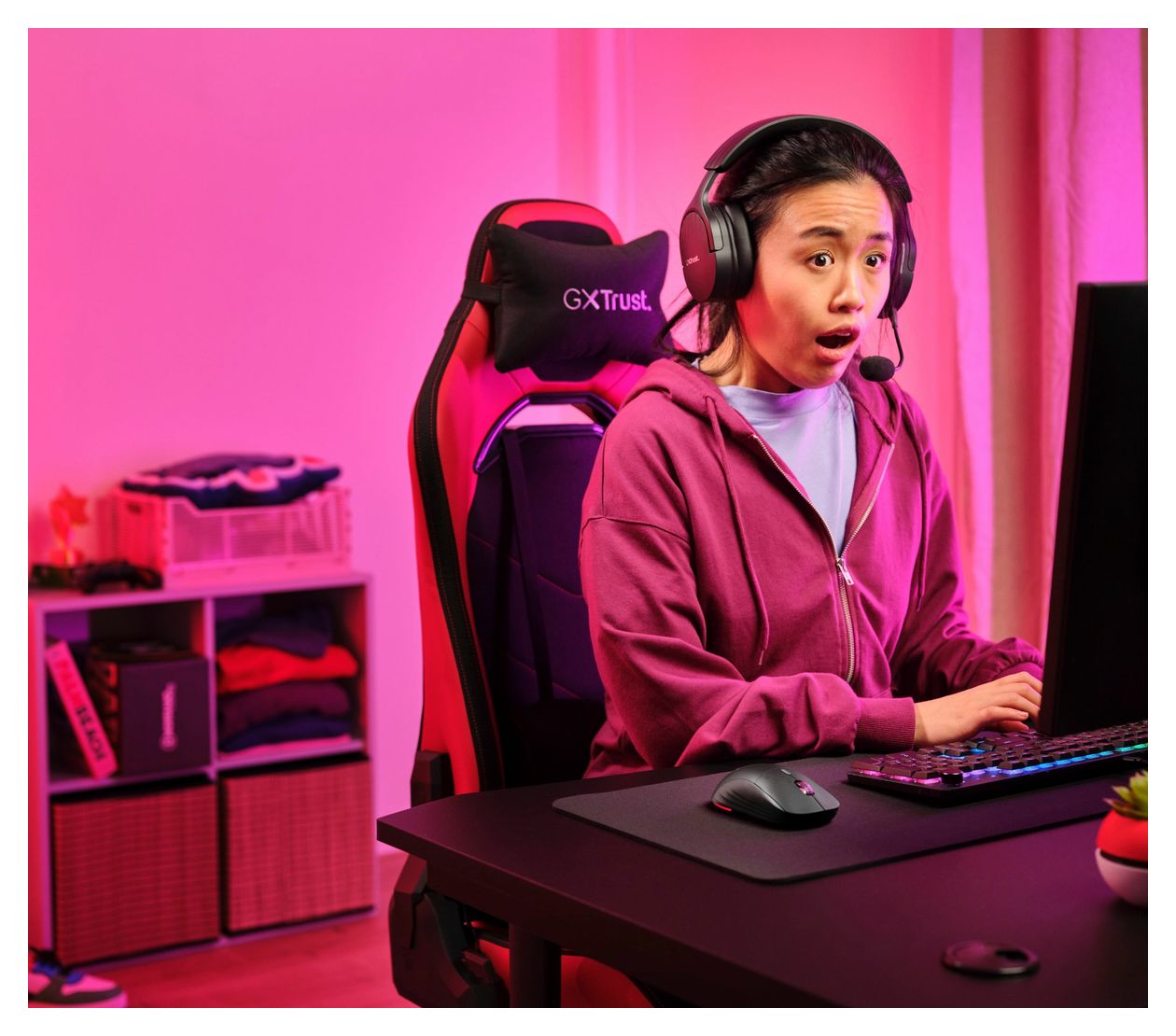GXT926 REDEX II 10000 DPI Gaming Maus Laser  (Schwarz) 