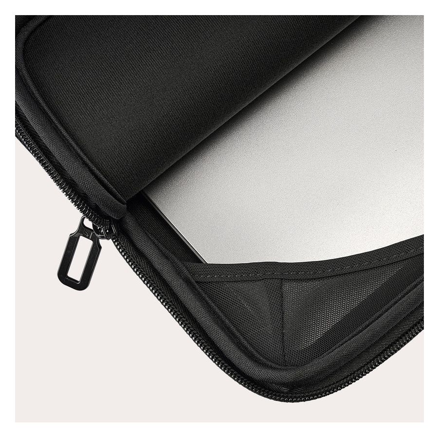 Colore Notebook-Sleeve bis 34,5 cm (13.6 Zoll) (Schwarz) 