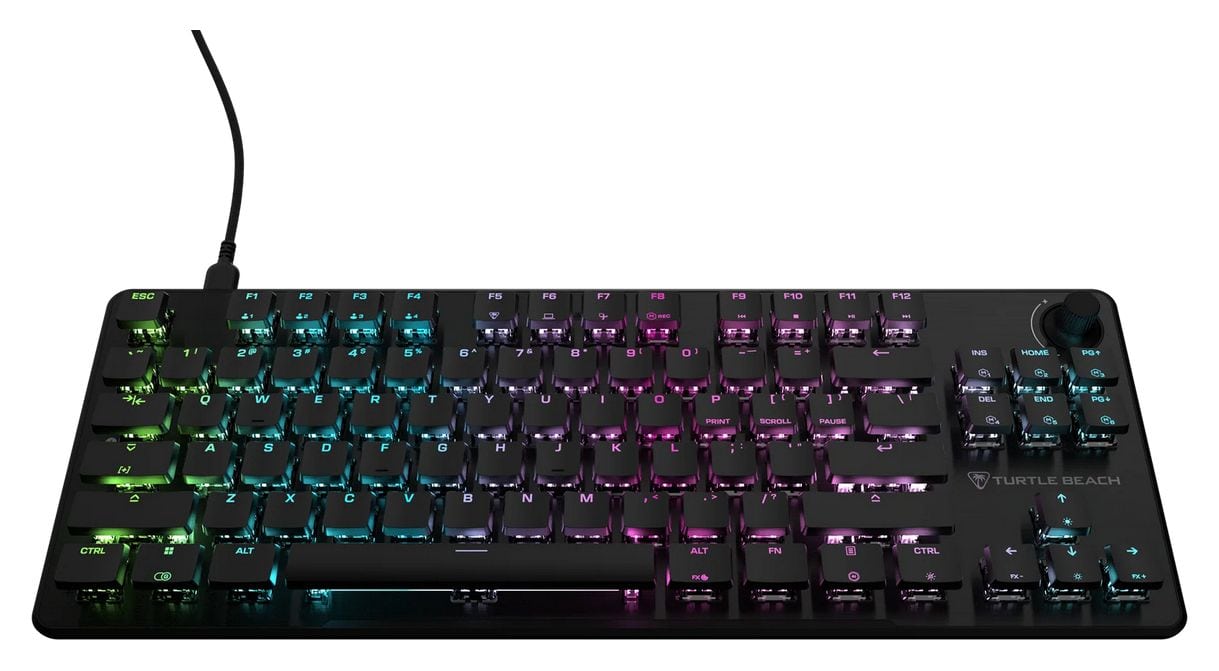 Vulcan II TKL RGB Tenkeyless RGB-LED Gaming Tastatur USB  (Schwarz) 