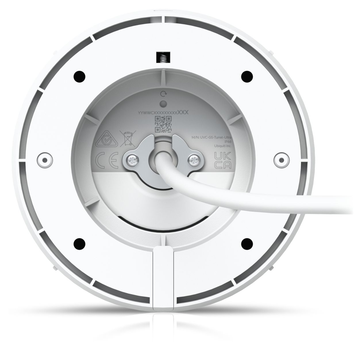 G5 Turret Ultra 2688 x 1512 Pixel IP-Sicherheitskamera IP66 Innen & Außen Nachtsicht  (Weiß) 