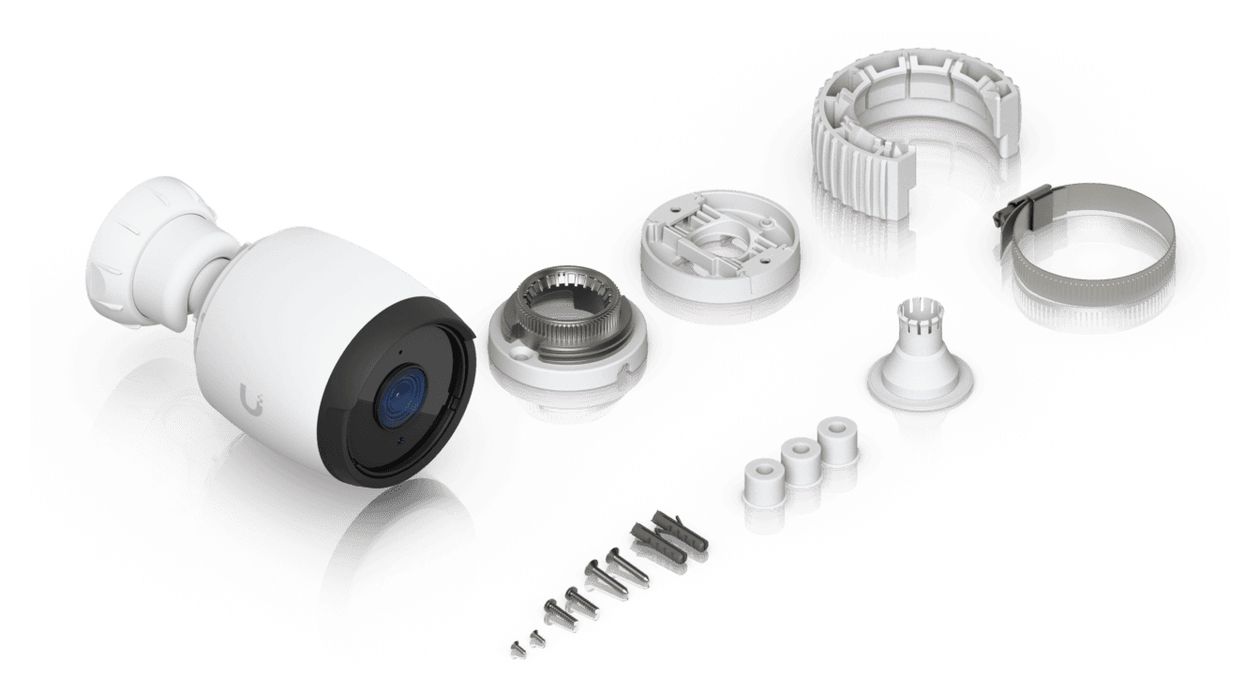 G6 Bullet 3840 x 2160 Pixel IP-Sicherheitskamera IP66 Innen & Außen Nachtsicht  (Weiß) 