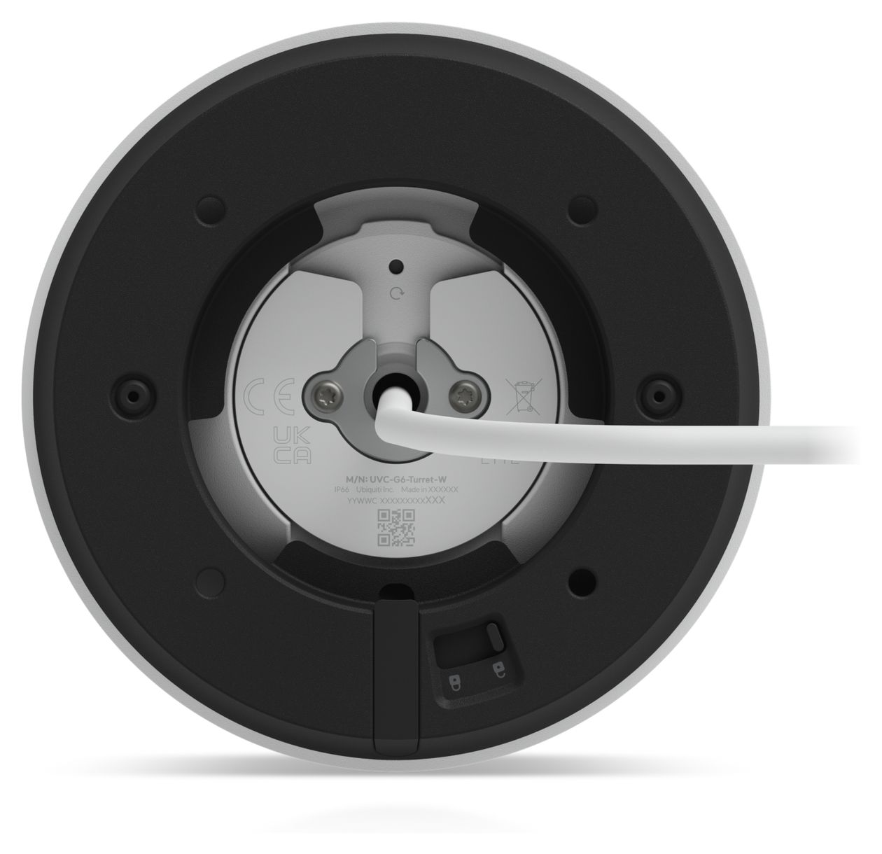 G6 Turret 3864 x 2160 Pixel IP-Sicherheitskamera IP66 Innen & Außen Nachtsicht  (Weiß) 