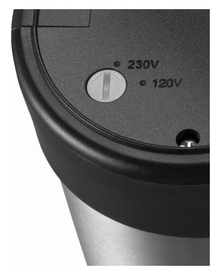 18575 0,5 l Wasserkocher 1000 W  (Schwarz, Edelstahl) 