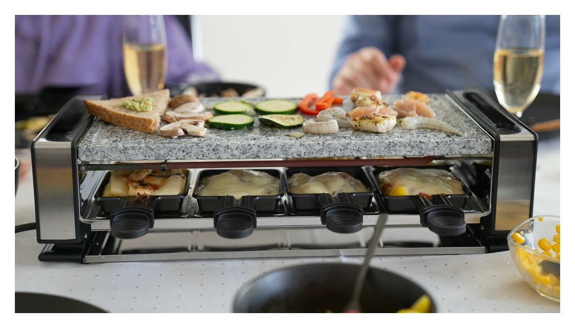 48760 Delice Basic Raclette 8 Person(en) 1200 W 