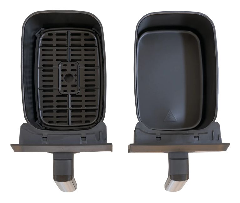58685 Twin Zone Doppel Heißluftfritteuse 8 l 1700 W  (Schwarz, Grau) 