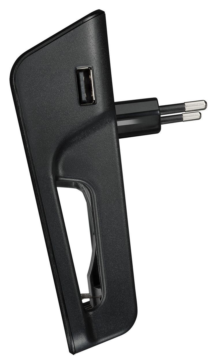 Akku Ladegerät, inkl. 4X AA 2100mAh, Batterieladegerät für wiederaufladbare AA/AAA/9V und USB Geräte, LCD Plug Charger+, Einzelschachtladung 