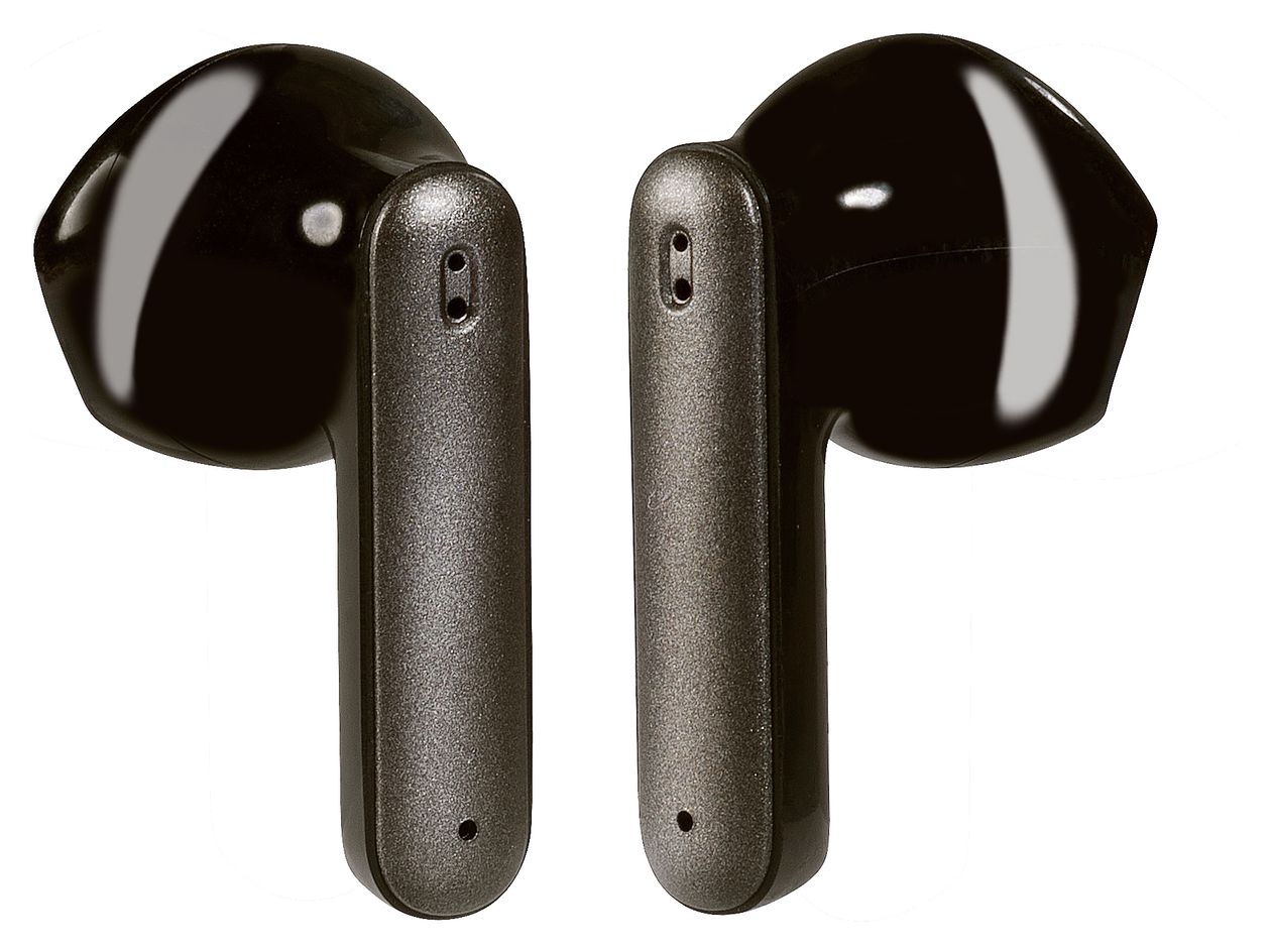 Metal Pair In-Ear Bluetooth Kopfhörer Kabellos TWS 4,5 h Laufzeit  (Anthrazit) 