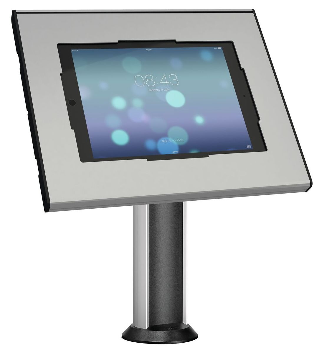 PTS2010 TabLock Tablethalterung aus Aluminium/Stahl für Universal bis 25,4 cm (10")  (Aluminium/Silber) 