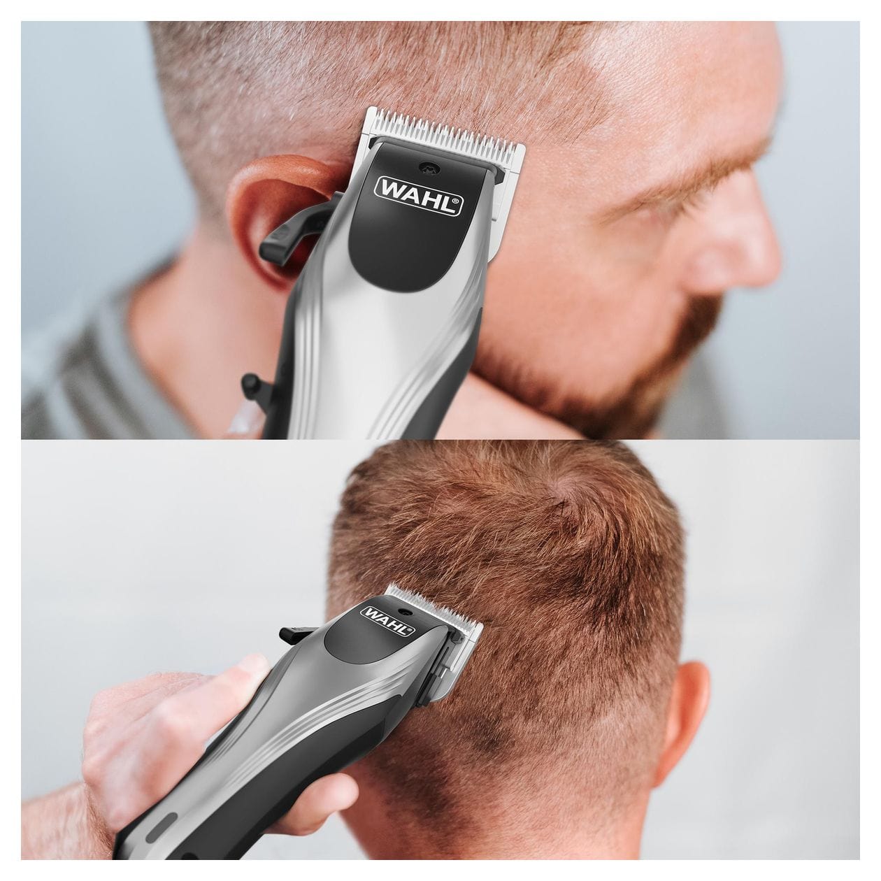 Rapid Clip Haarschneider Batterie/Akku 10 Aufsteckkämme 